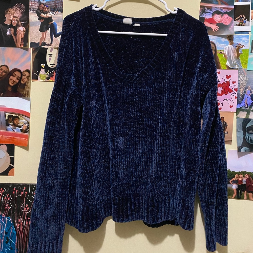 Gap womens chenille v neck pullover